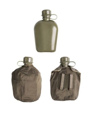 Borraccia militare austriaca pari a nuovo con gavettino
