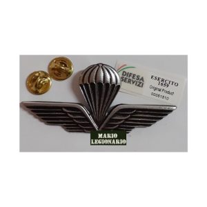 Brevetto Paracadutista civile annerito morsetto