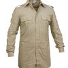 Camicia Militare Esercito Italiano manica lunga  pari a nuovo