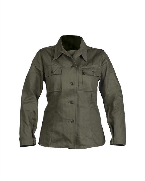 Repro camicia Militare Americana NO.7 HBT donna