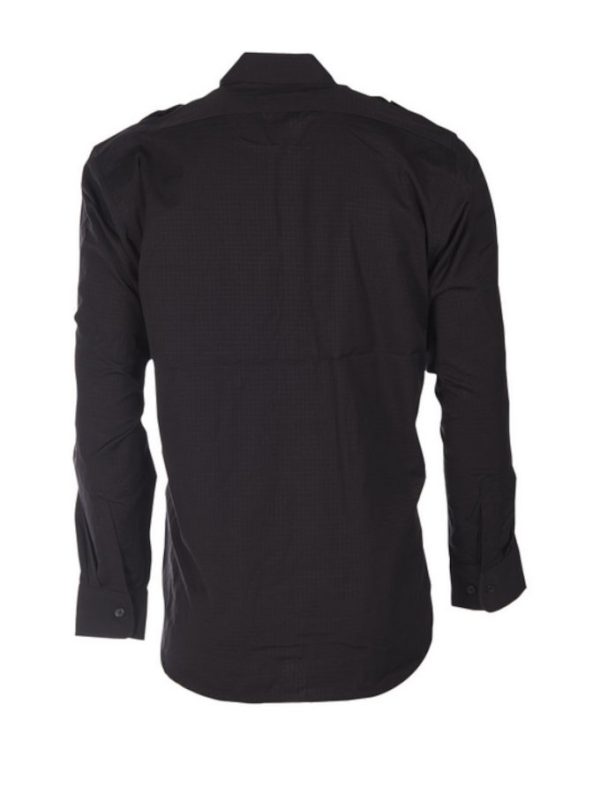 Camicia da servizio MIL-TEC in cotone rip stop nera