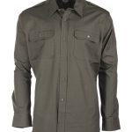 images Camicia da servizio MIL-TEC in cotone rip stop verde