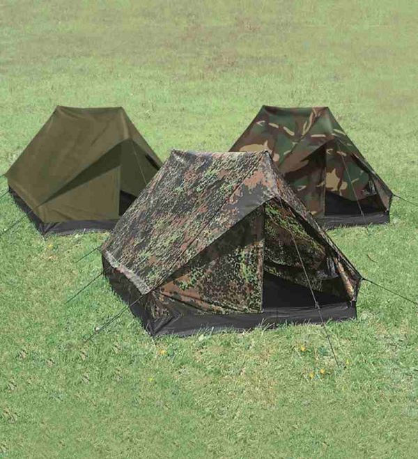 Tenda militare canadese MIL-TEC di colore verde
