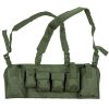 Chest Rig a 9 tasche MFH di colore verde
