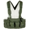 Chest Rig a 9 tasche MFH di colore verde