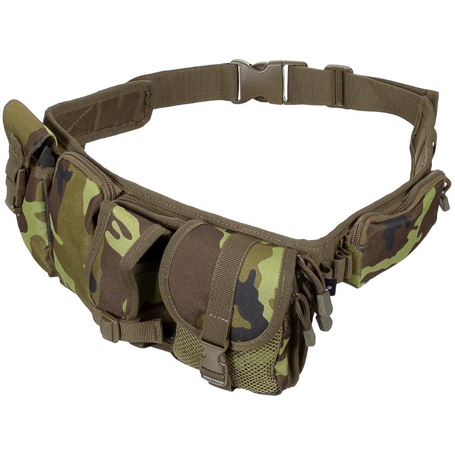 Cintura MFH con 6 tasche regolabile fino a 110 cm cz camo