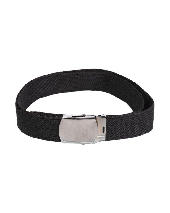 Cintura Militare MIL-TEC standard di colore nero 38 mm