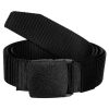 Cintura MFH con fibbia anti metal detector di colore nero