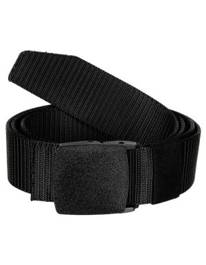 Cintura MFH con fibbia anti metal detector di colore nero