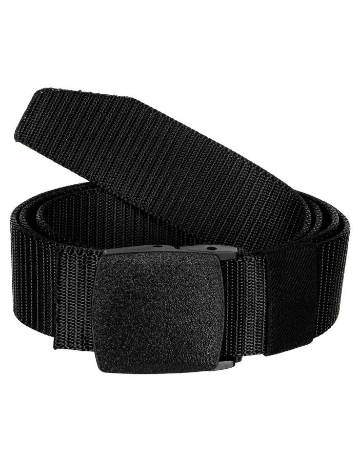 Cintura MFH con fibbia anti metal detector di colore nero