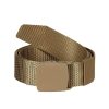 Cintura MFH con fibbia anti metal detector di colore coyote tan