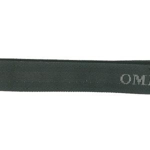 Cintura militare OMD, nera, 40mm con chiusura a strappo