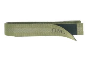 Cintura militare OMD, verde, 40mm con chiusura a strappo