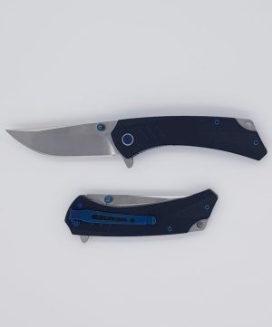 Coltello pieghevole lama larga alta qualità acciaio d2