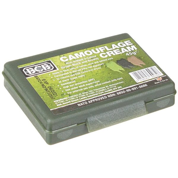 Set camouflage inglese 3 colori con specchio