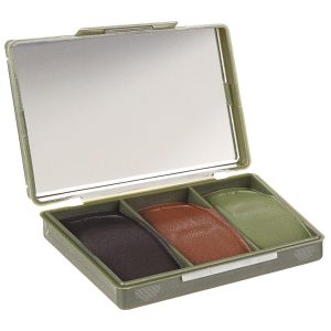 Set camouflage inglese 3 colori con specchio