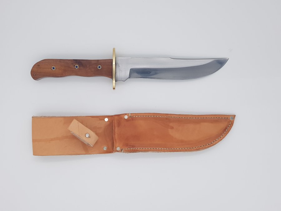 Coltello da caccia artigianale DP con lama acciaio inox 440