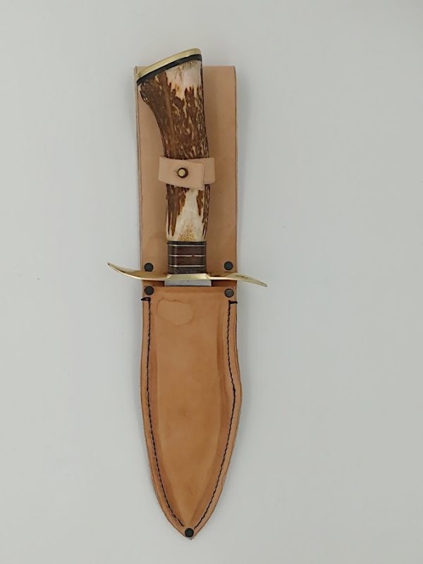 Coltello artigianale DP a punta di lancia in acciaio 440