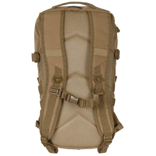 Zainetto daypack modulare MFH da 15 litri di colore coyote tan