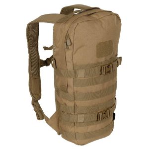 Zainetto daypack modulare MFH da 15 litri di colore coyote tan
