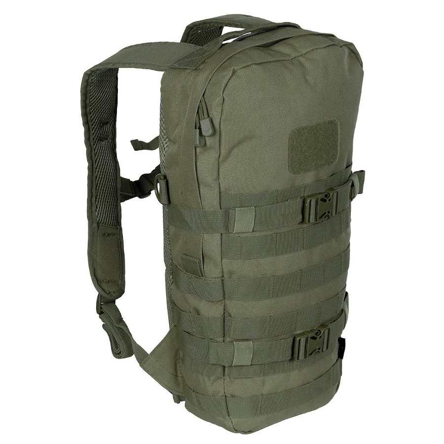 Zainetto daypack modulare MFH da 15 litri di colore verde