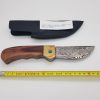 Coltello artigianale DP damasco in acciaio al carbonio e inox