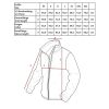 Felpa Tattica MFH con zip intera di colore nero