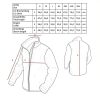 Felpa Tattica MFH con zip intera di colore coyote tan