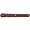 Coltello pieghevole Fox con manico in legno e lama sottile