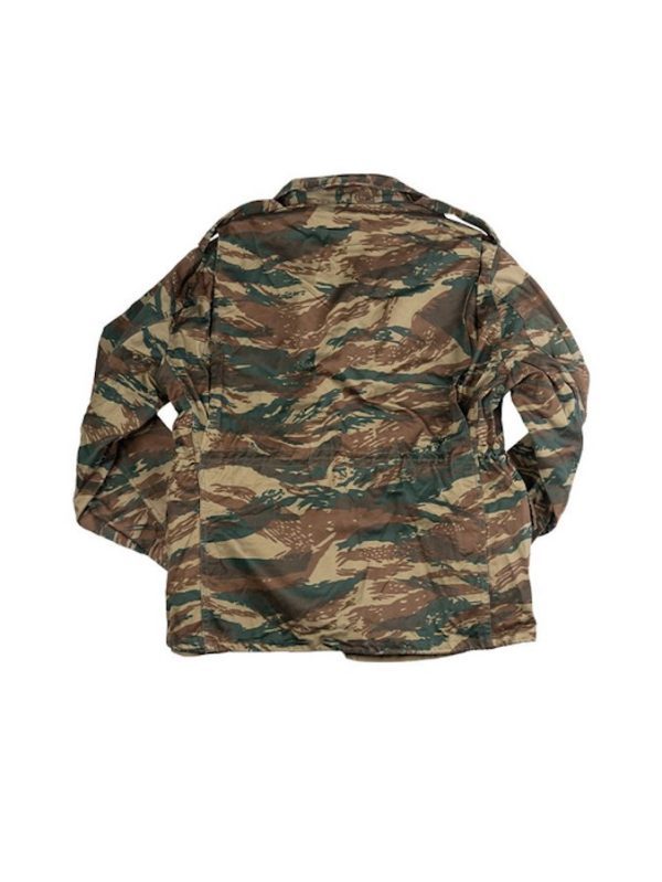 Giacca Militare Greca m65 mimetica usata