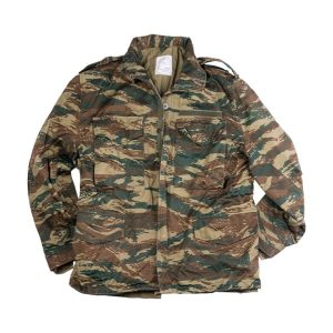 Giacca Militare Greca m65 mimetica usata