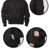 Fly Jacket Bomber Americano MIL-TEC di colore nero