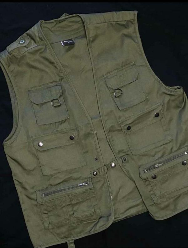Gilet Multisache MIL-TEC per caccia pesca outdoors verde
