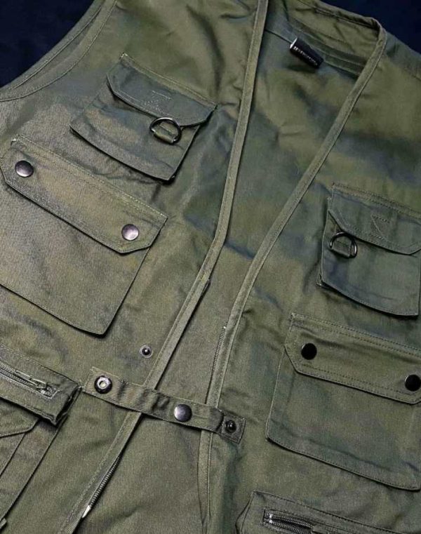 Gilet Multisache MIL-TEC per caccia pesca outdoors verde