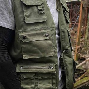 Gilet Multisache MIL-TEC per caccia pesca outdoors verde