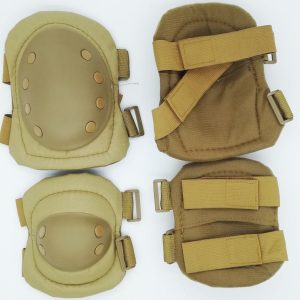 Set Completo Ginocchiere Gomitiere con protezioni tan