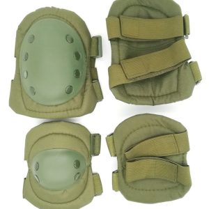 Set Completo Ginocchiere Gomitiere con protezioni verde
