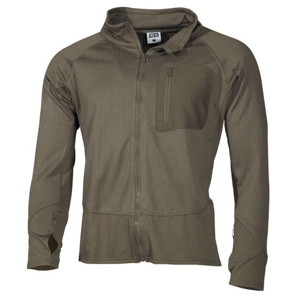 Interno termico per giacca militare MFH di colore verde
