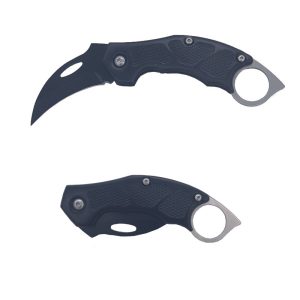 Mini coltellino Karambit nero