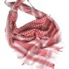 Sciarpa kefiah shemag militare MIL TEC di colore rosso/bianco