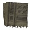 Sciarpa kefiah shemag paratrooper MIL TEC di colore verde/nero