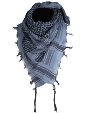 Sciarpa kefiah shemag militare MIL TEC di colore blu/nero