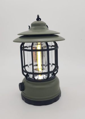 Lanterna da campeggio con luce calda a led regolabile