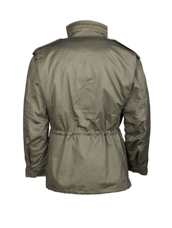 Giacca parka M65 MIL-TEC verde con interno staccabile