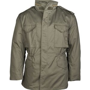 Giacca parka M65 MIL-TEC verde con interno staccabile