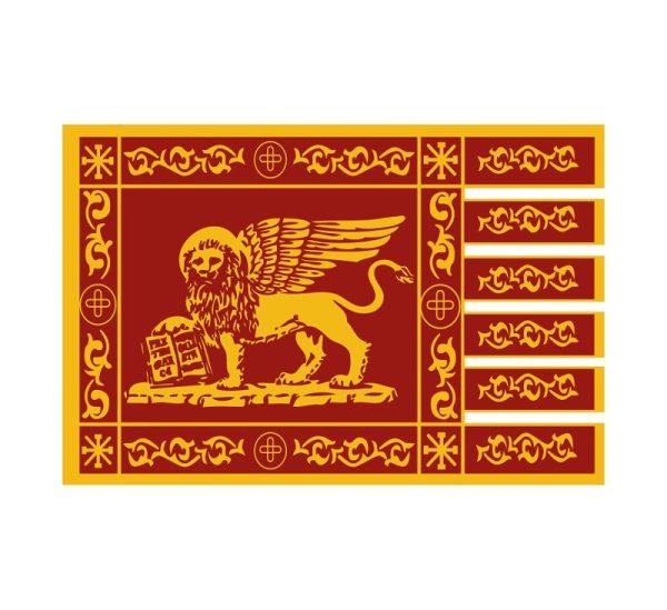 Bandiera Veneta Serenissima San Marco dim. 150x80 cm