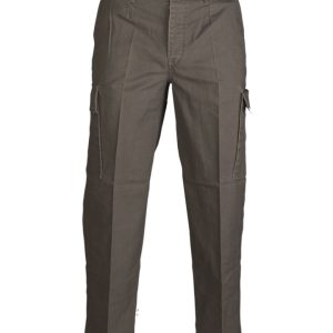 Pantaloni militari tedeschi moleskin MIL-TEC prelavati verde