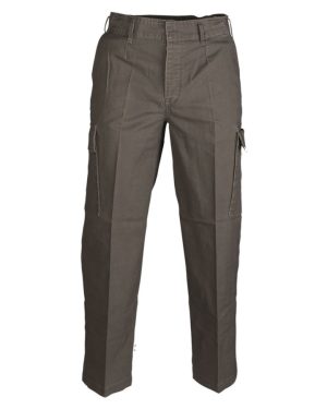 Pantaloni militari tedeschi moleskin  MIL-TEC prelavati verde