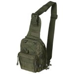 Zaino monospalla compatto MFH di colore verde