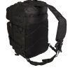 Zaino militare monospalla MIL-TEC large di colore nero